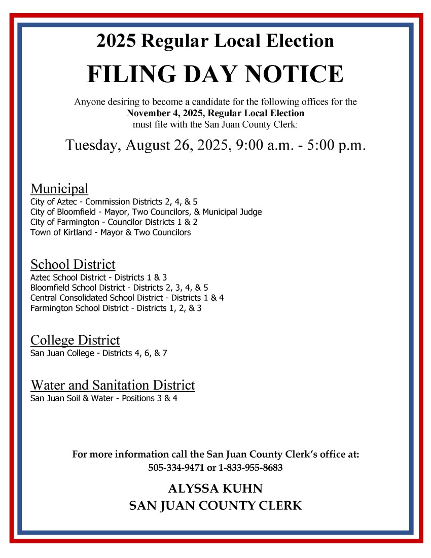 2025-08-26 Filing Day Notice